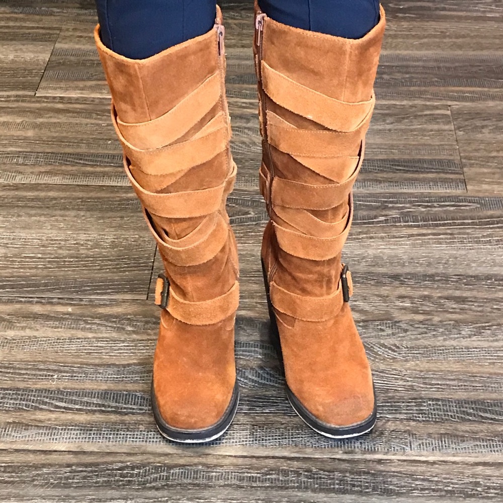 Jeffrey Campbell Mission Boots Size 6 NEW